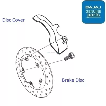 Bajaj discover 125 on sale disc brake price