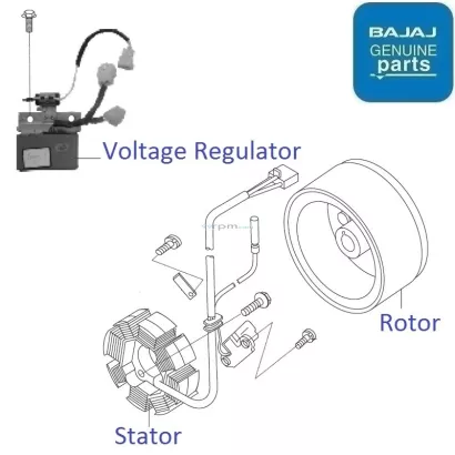 Bajaj discover top coil price