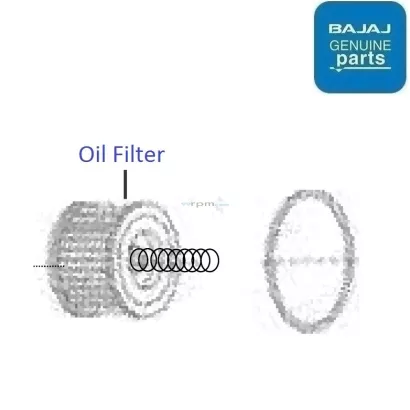 Bajaj discover 125 2025 oil filter price