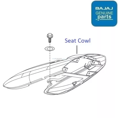 Pulsar 150 2025 seat cowl price