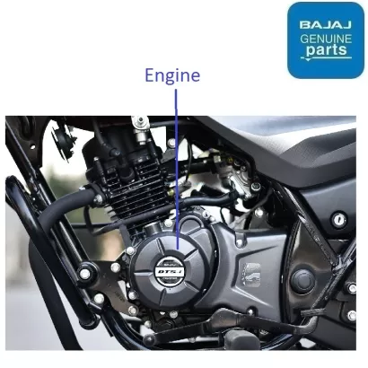 Bajaj Discover 125UG BS4 2018 20 Engine Assembly