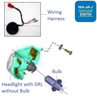 Led headlight for bajaj discover 125 top