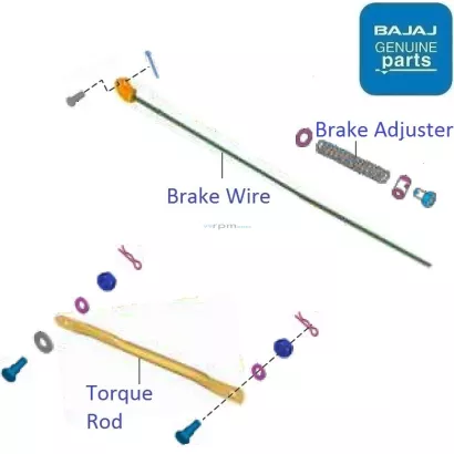 bajaj discover 150 speedometer cable price
