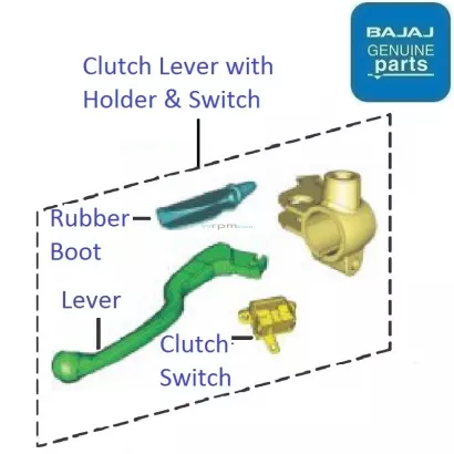 Bajaj discover clutch switch shop