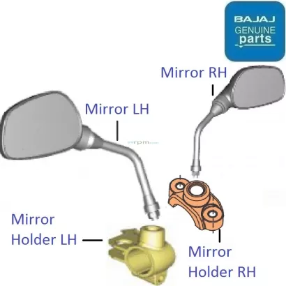 Bajaj Discover Side Mirror 2024 www.alhudapk