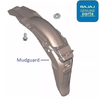 Discover 125M 2014 2015 Rear Mudguard