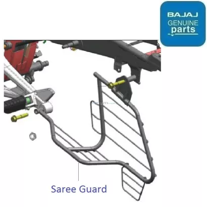 Discover 125M 2014 2015 Saree Guard