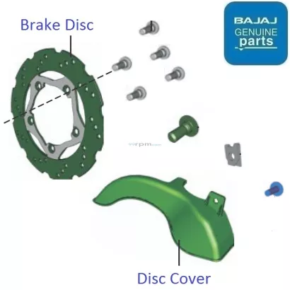 Discover 125 disc brake price clearance