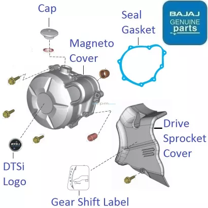 Bajaj discover 125 st chain hotsell cover price