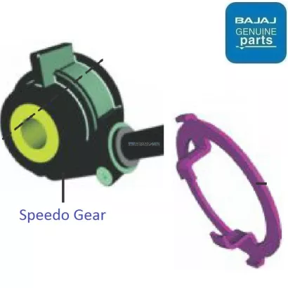 Bajaj discover new arrivals 125 speedometer price