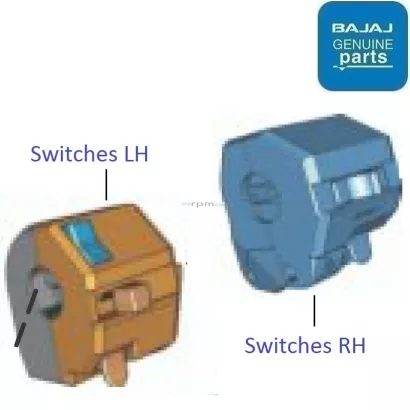Bajaj discover 125 switch best sale