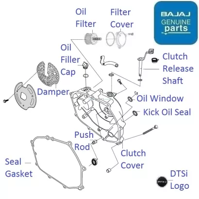 Pulsar 150 clutch cover price deals