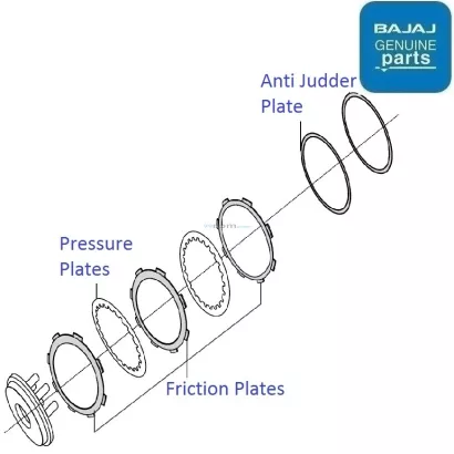 Bajaj discover 150cc clutch plate 2025 price