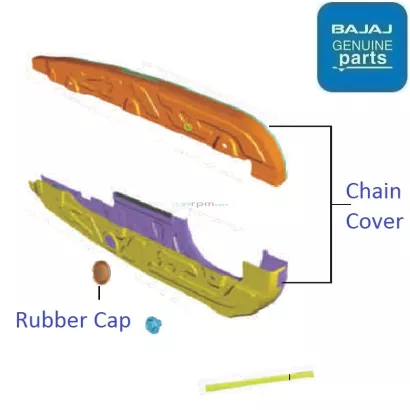 bajaj discover 150 chain cover price