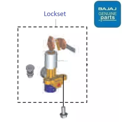 Bajaj discover 150f lock set price hot sale