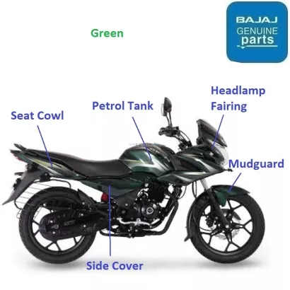Discover 150f front mudguard clearance
