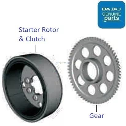 Discover 150F 2014 2016 Starter Clutch