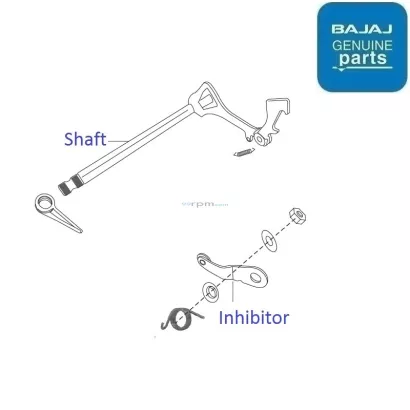 Discover 150 2010 2013 Gear Shifter Rod