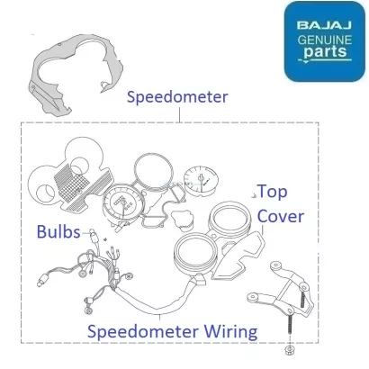 Discover 150 clearance speedometer price