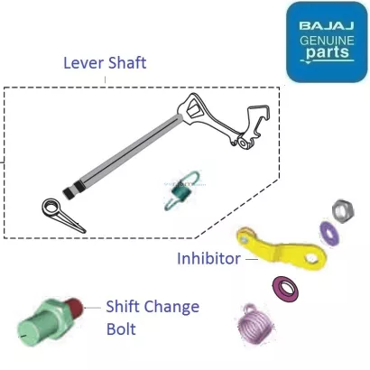 bajaj discover 100cc gear shift pattern