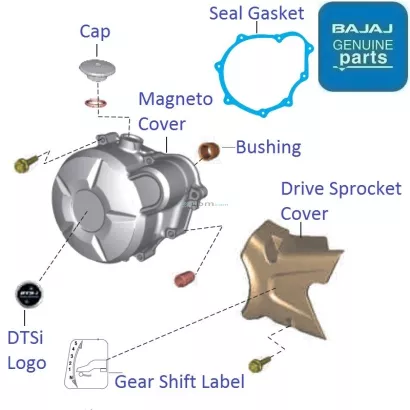 Bajaj discover 150 clearance s chain sprocket price