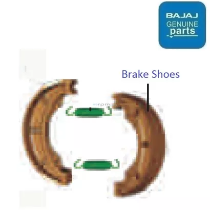 Bajaj discover 150 discount brake shoe price