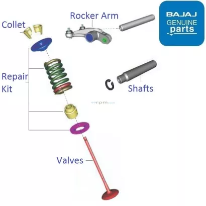Pulsar 150 sales engine valve price