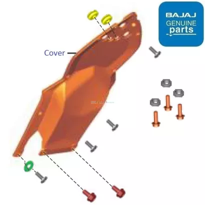 Bajaj Pulsar Rs200 Bs4 Dtsi Evap Cover