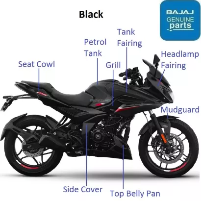 Pulsar 220 new arrivals belly pan