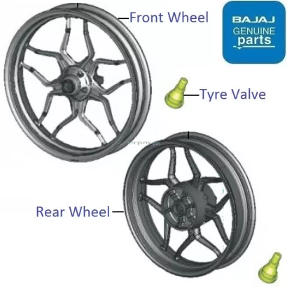Pulsar 220 front deals alloy wheel price
