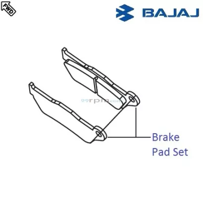 Pulsar 220 brake hotsell pad