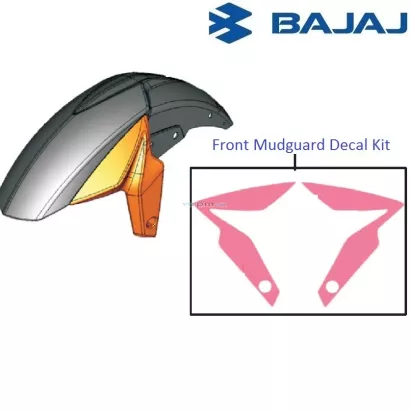 Pulsar 200 ns front mudguard price clearance
