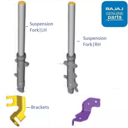 Dominar 400 front deals suspension price