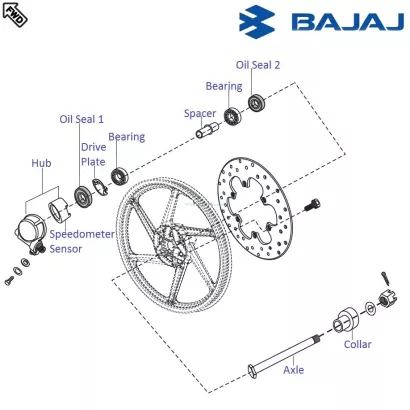 Pulsar 220 2025 oil seal price