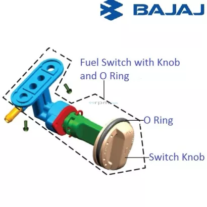 Bajaj Pulsar 200NS Fuel Switch