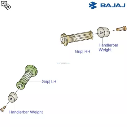 bajaj avenger handle lock