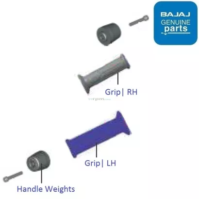 Pulsar 150 handle grip hot sale