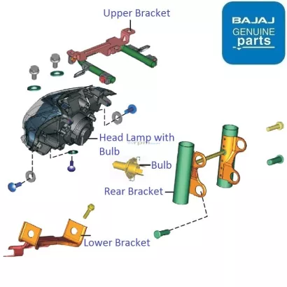 Bajaj pulsar ns 200 headlight price top