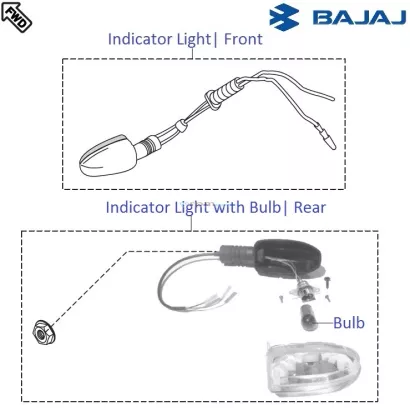 Pulsar 220 original indicator price hotsell
