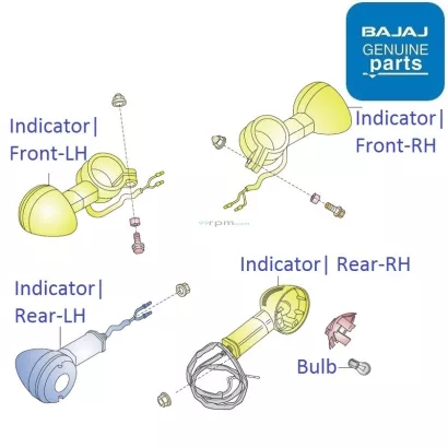 Bajaj avenger 150 hotsell street indicator price