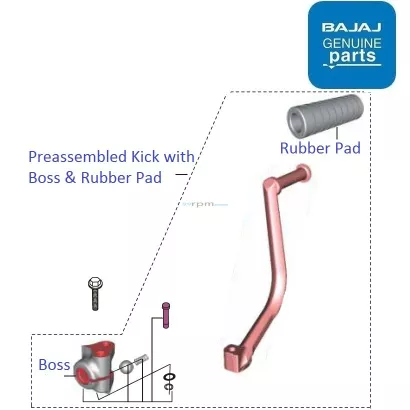 Pulsar 150 kick rod cost sales