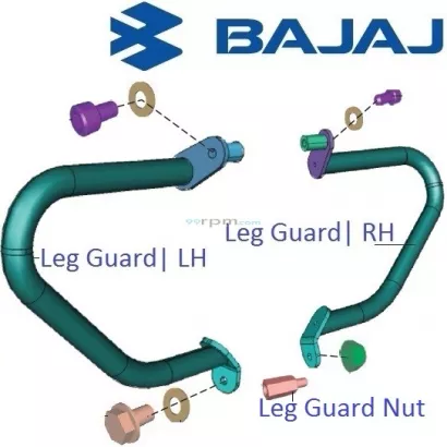 Bajaj Pulsar 200NS Leg Guard