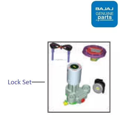 Pulsar 150 key top lock set price