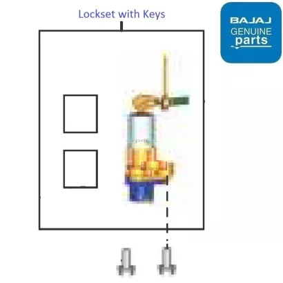 Pulsar rs 2025 200 lock set