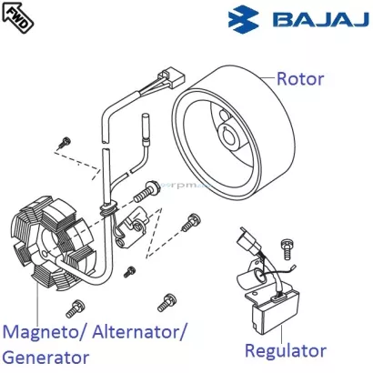 Pulsar 220 magnet price hotsell