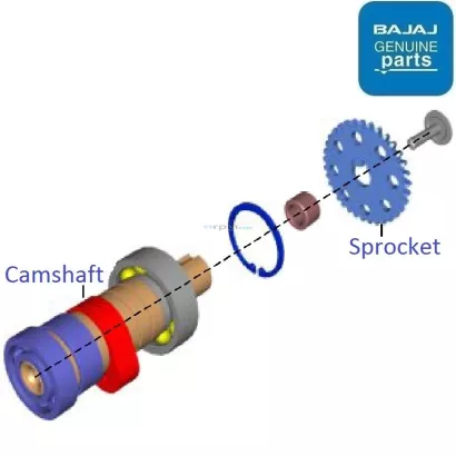 Bajaj Pulsar N250 (Twin Channel ABS, 202123) Camshaft