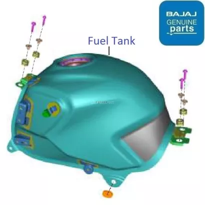 Pulsar 220 sales petrol tank price