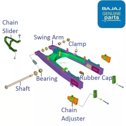 Pulsar 220 sales swing arm price