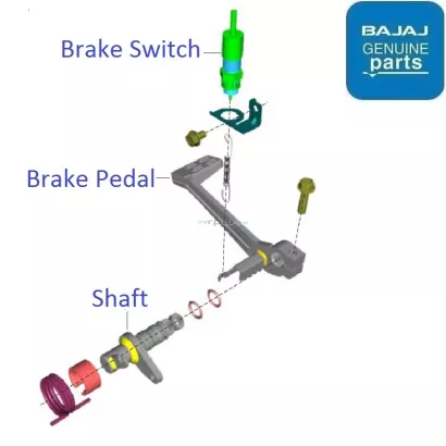 Ns 200 brake pedal price cheap