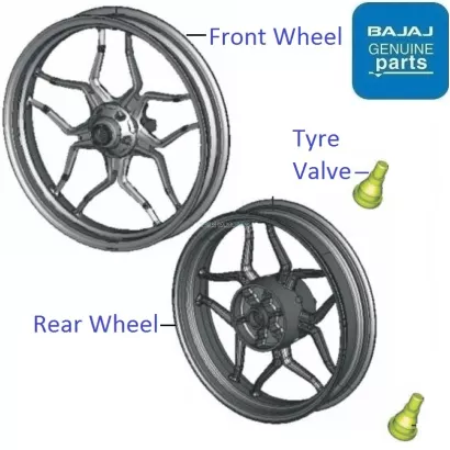 Pulsar 200 ns front alloy wheel price outlet